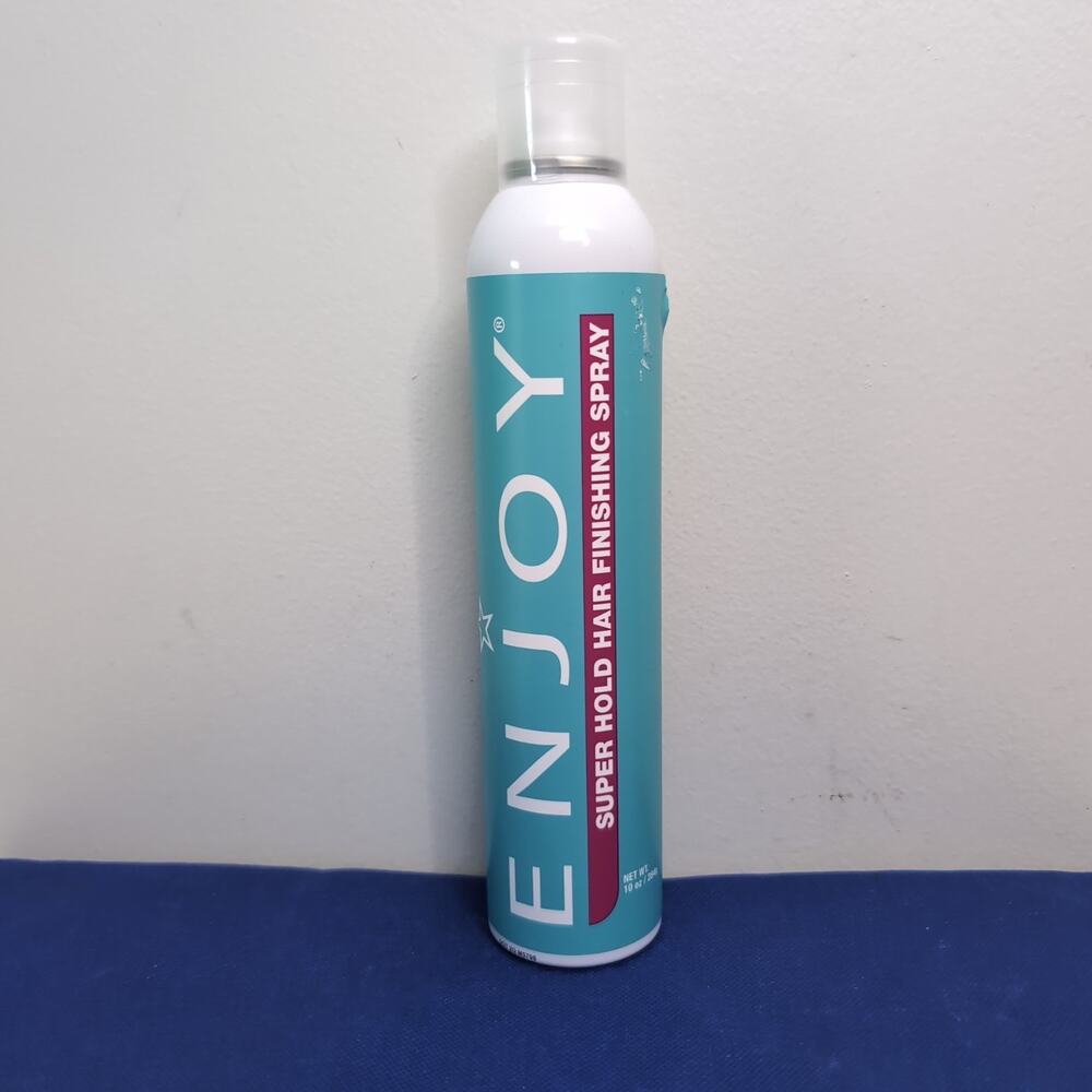Enjoy Style Super Hold Hair Finishing Spray 10oz NEW